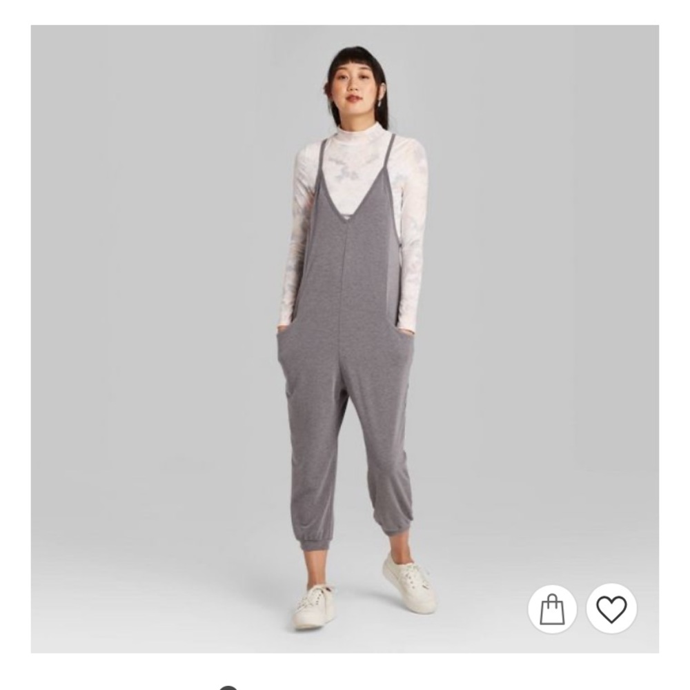 Sleeveless V Neck Jumpsuit